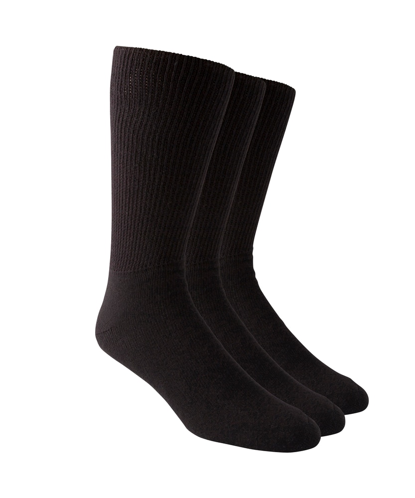 Wel-max Men's 3-Pack Non-Binding Cushion Socks | Marks