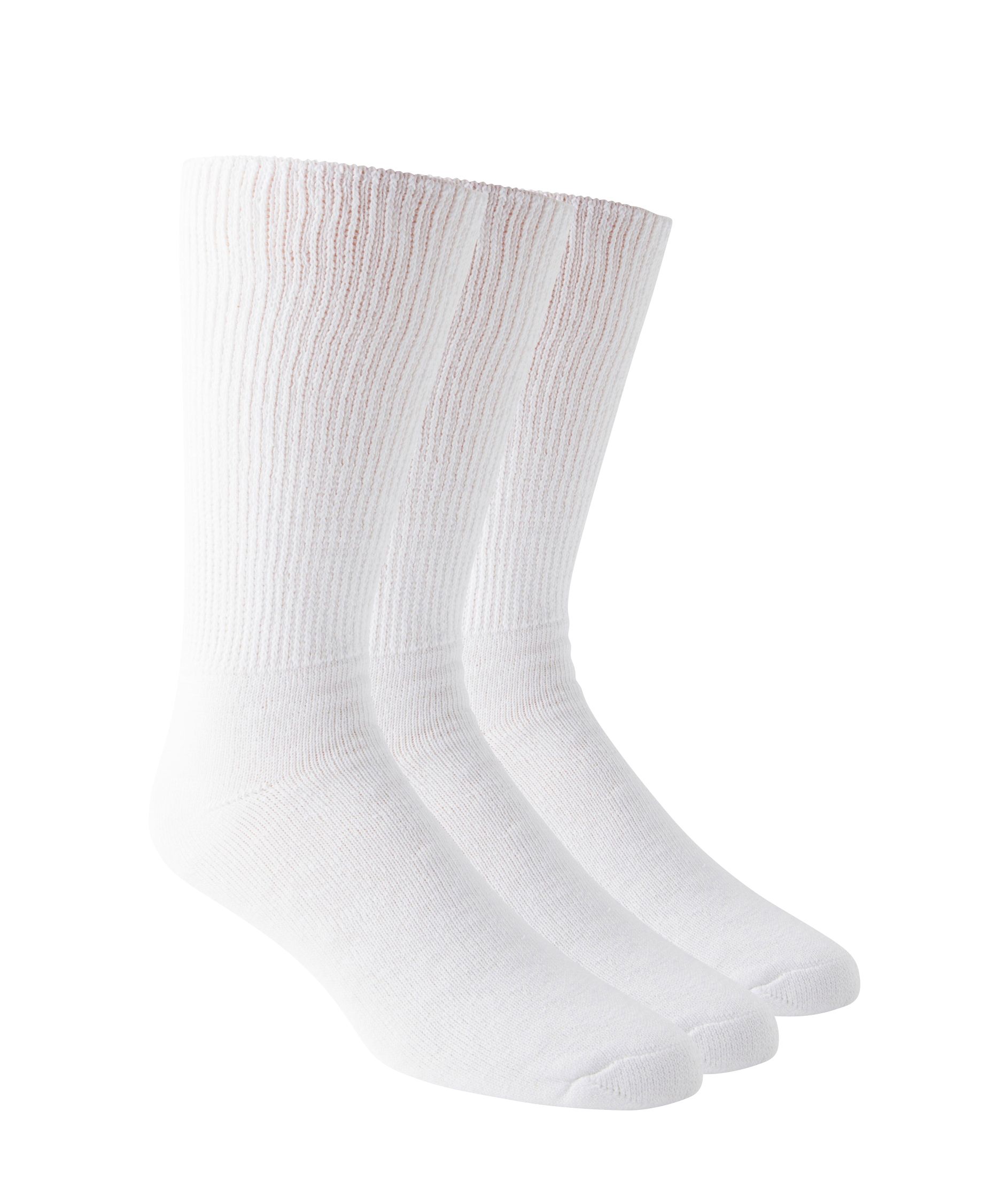 Chaussettes rembourrées sans compression pour hommes, paquet de 2&nbsp;paires, Wel-max