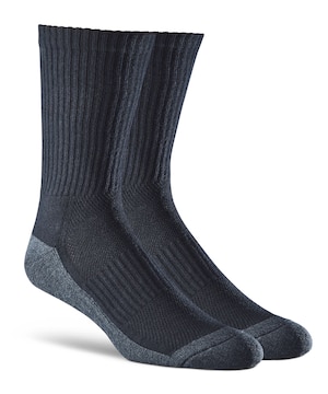 Chaussettes de sport de Wel-max en biocéramique, pour hommes, paquet de 2 paires