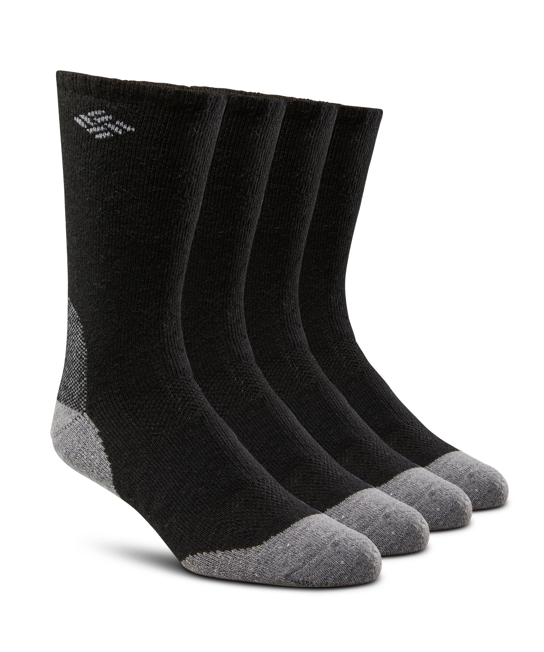 Chaussettes pour bottes d’extérieur en mélange de laines pour hommes, paquet de 4 paires