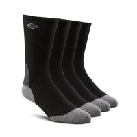 Men's 4-Pack Wool Blend Outdoor Boot Socks Front_Angled_Right