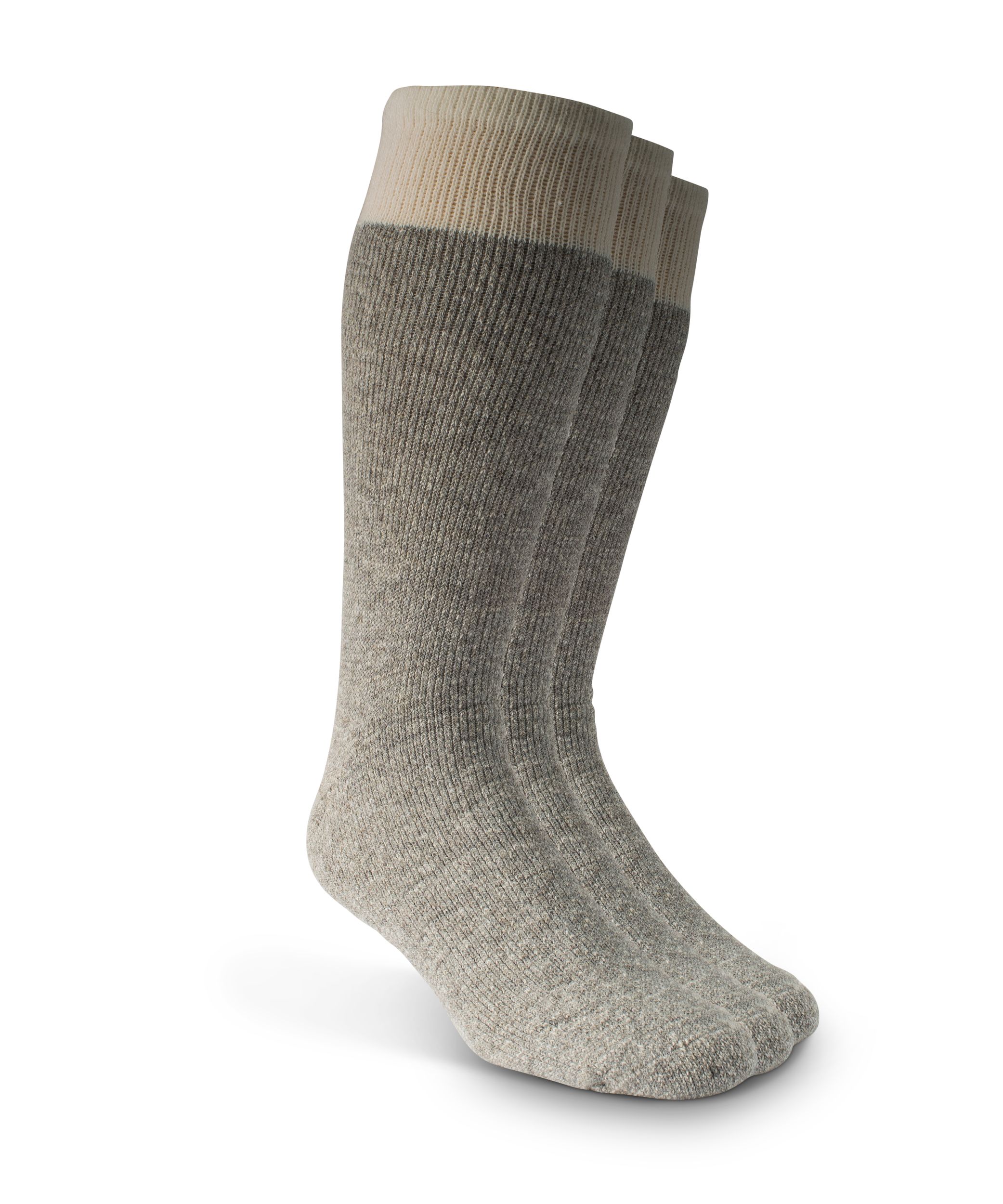 Chaussette sous zéro pour hommes, paquet de 3