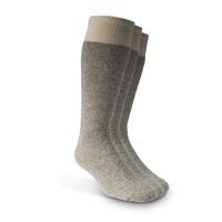 Chaussette sous zéro pour hommes, paquet de 3