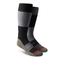 Copper Sole Men's Elevated Thermal Boot Sock Front_Angled_Right