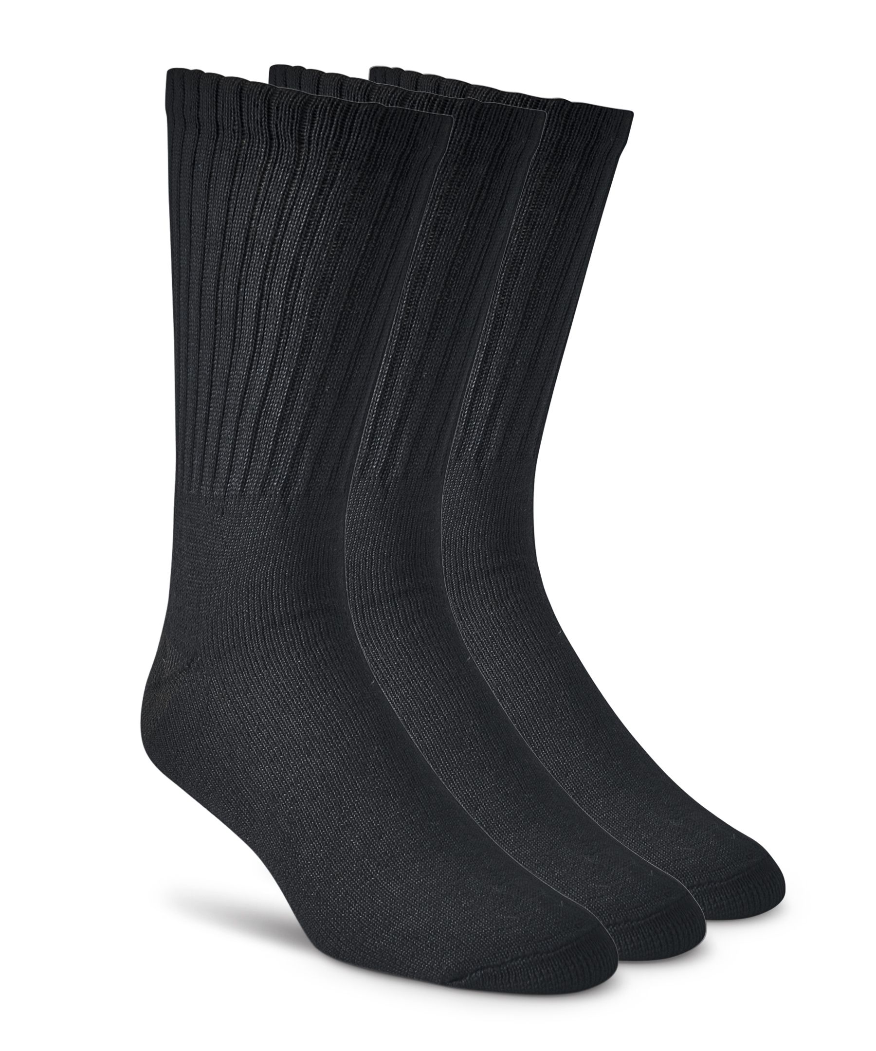 Mi-chaussettes de sport haute performance avec FRESHTECH et Quad Comfort pour hommes, paquet de 3&nbsp;paires, Matrix