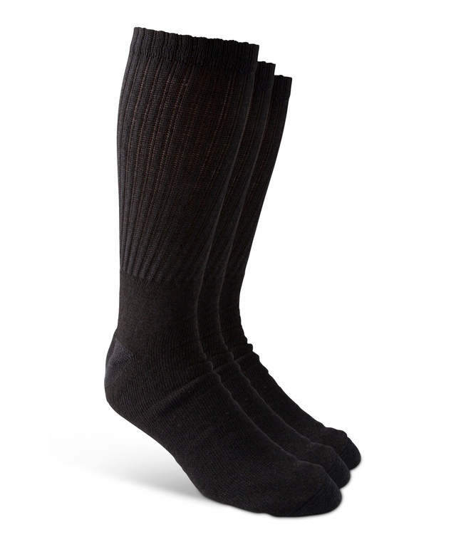 Mi-chaussettes hautes de sport haute performance avec Quad Comfort pour hommes, paquet de 3 paires, Matrix