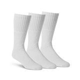 Chaussettes tube de sport haute performance pour hommes, paquet de 3&nbsp;paires, Matrix Front_Angled_Right
