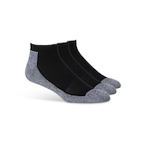 Matrix Men's 3 Pack Quad Comfort Low Cut Sport Socks Front_Angled_Right