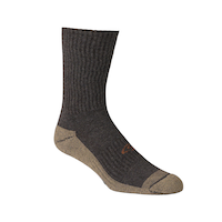 Mi-chaussettes pour hommes, paquet de 4 paires, Copper Sole Front_Angled_Right