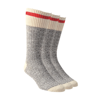 Aggressor Men's 3 Pack Cotton Blend FRESHTECH Socks