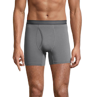 Caleçon boxeur mode en rayonne de bambou pour hommes, Denver Hayes, paquet de 2