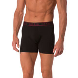 Matrix Men's 2 Pack Cotton Stretch Boxer Briefs Underwear Front_Three_Fourths_Angled_Left