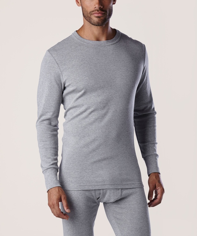 WindRiver Men's Rib Knit Thermal Top