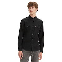 Chemise western de Levi’s de coupe classique à manches longues et en sergé de coton, pour hommes, Barstow Front_Flat