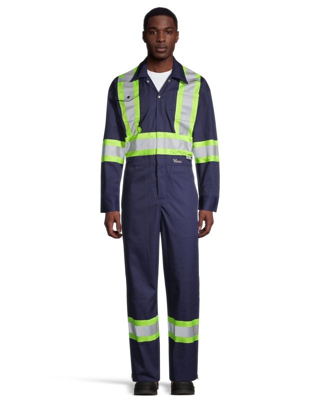 Viking® Men's Coverall with Reflective Tape