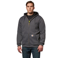 Carhartt Men's Paxton Heavyweight Hooded Zip-Front Sweatshirt Front_Flat