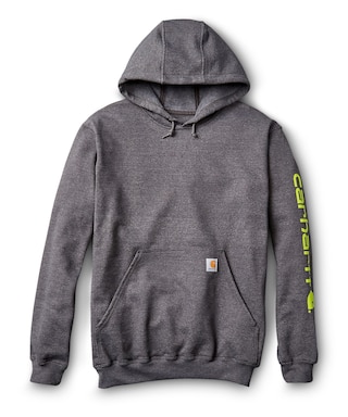 Carhartt Midweight Chemise à capuche Logo Manches pour homme