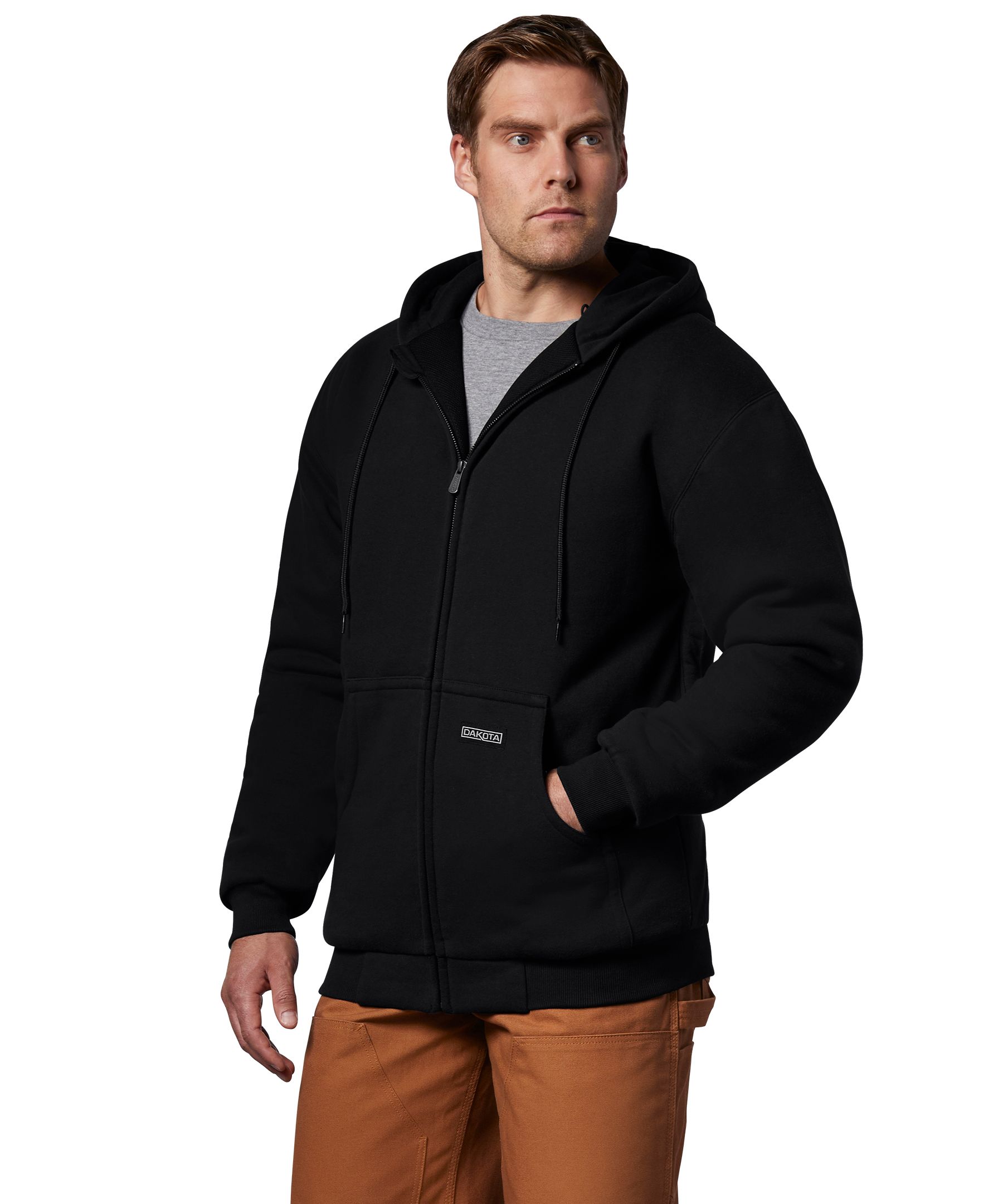 Dakota WorkPro Series Men's T-Max Lined Full Zip Kangaroo