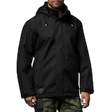 Veste protectrice Helly Hansen Workwear à extérieur étanche à l’eau et à capuche amovible, pour hommes, Oxford Front_Angled_Right