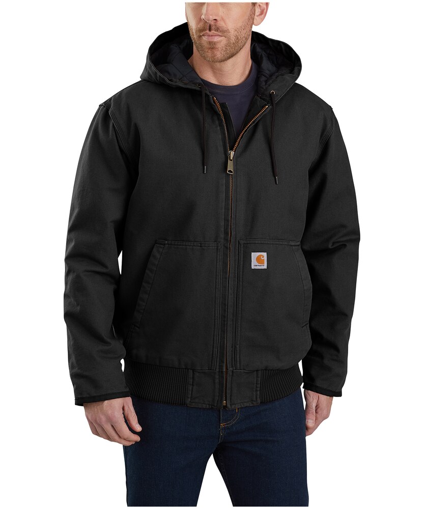 Carhartt Men's Loose Fit Washed Duck Insulated Active Jacket | Marks