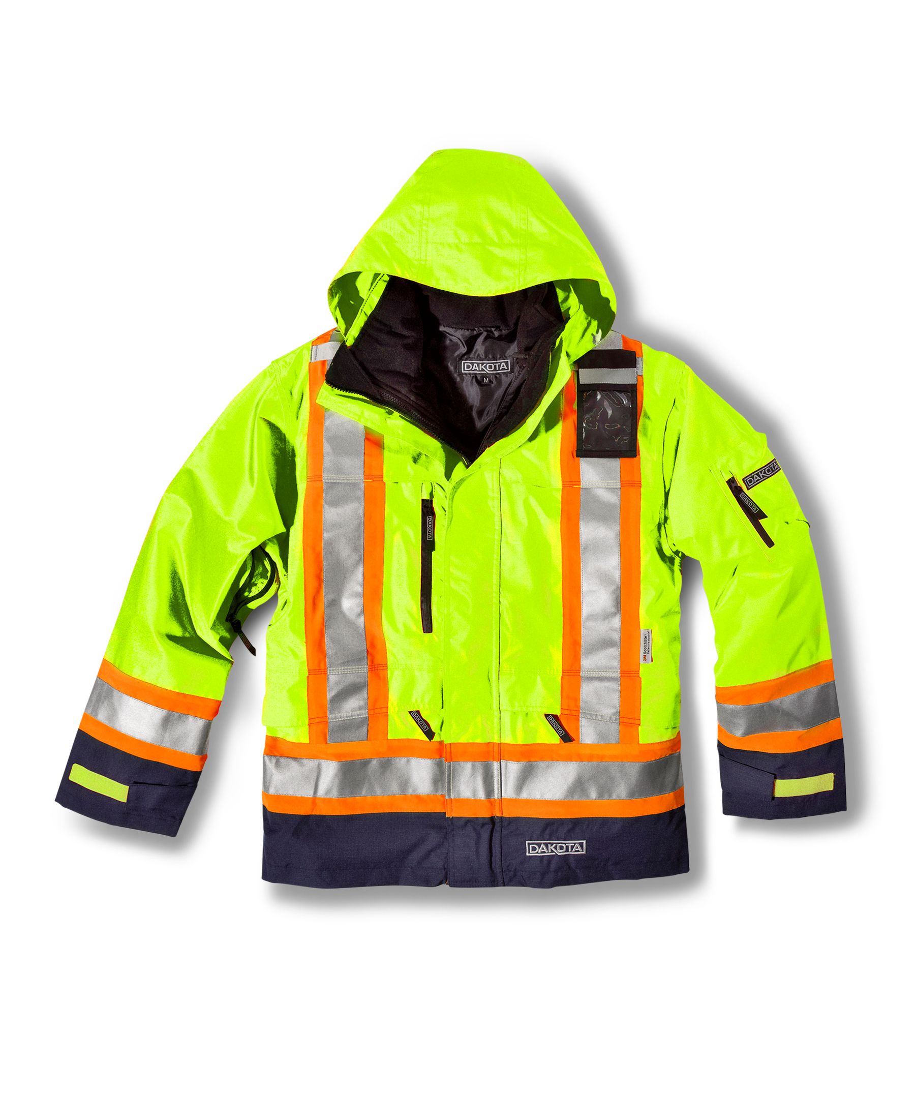 Dakota WorkPro Series Men's 3 in 1 Hi Vis Hyper-Dri 3 Waterproof T 