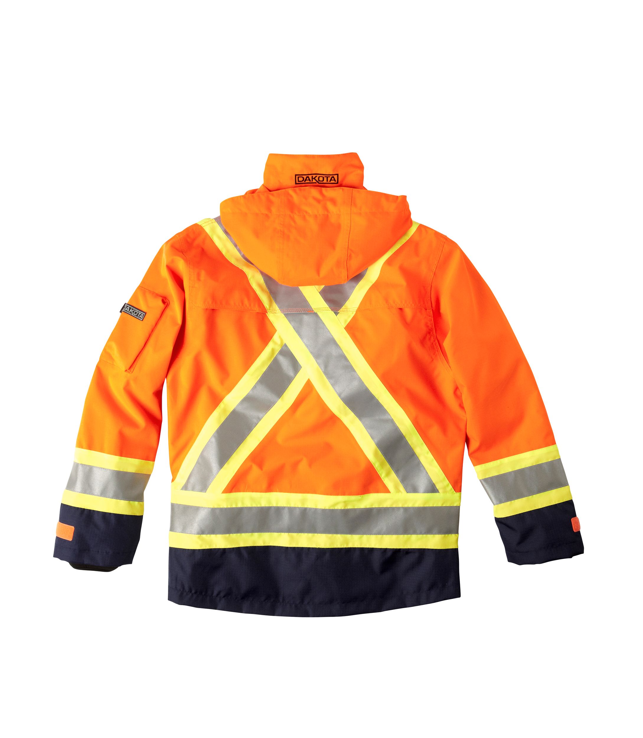Dakota WorkPro Series Men's Hi Vis 300D Hyper-Dri Waterproof Ripstop Jacket