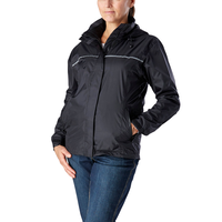 Viking® Women's Windigo Waterproof and Windproof Packable Shell Rain Jacket Front_Angled_Left