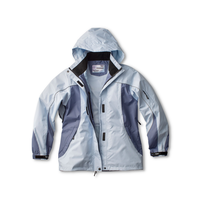 Viking® Women's Creekside Reflective Piping Rain Jacket with Detachable Hood