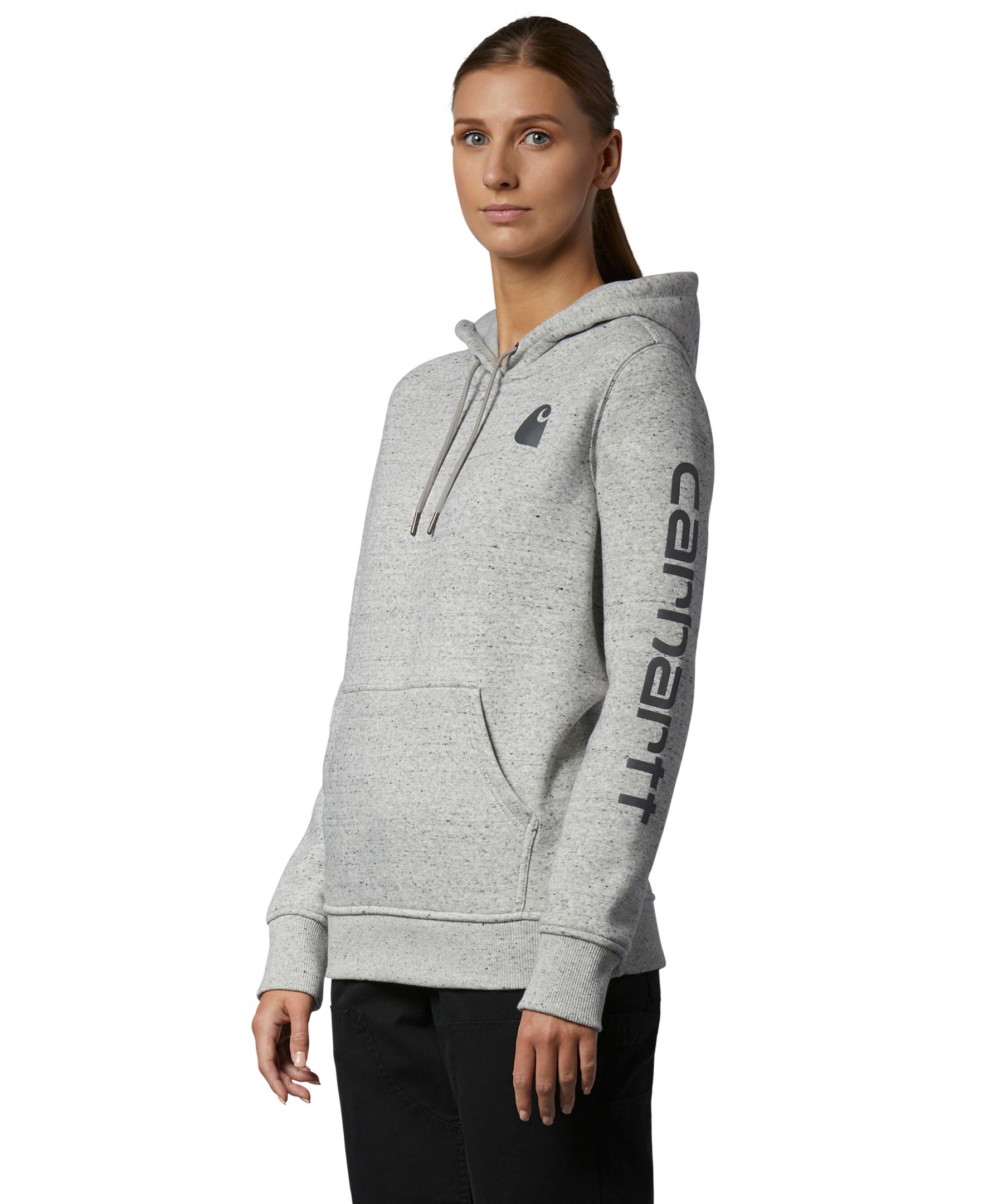 Carhartt Women's Relaxed Fit Sleeve Logo Graphic Hoodie | Marks
