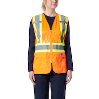 Gilet de sécurité haute visibilité Pioneer, pour femmes Front_Flat