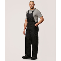 Dakota WorkPro Series Men's Waterproof  Hyper-Dri 3 Polyester Lined Bib Pants Front_Angled_Left