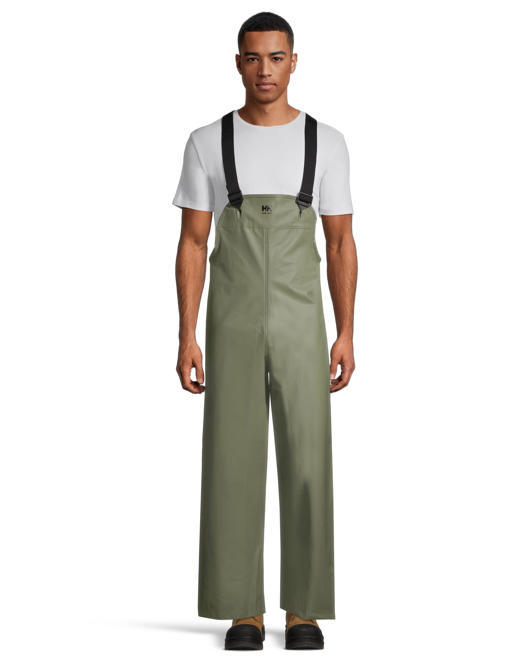 Helly Hansen Workwear Men's Engram PVC Rain Bib Overall