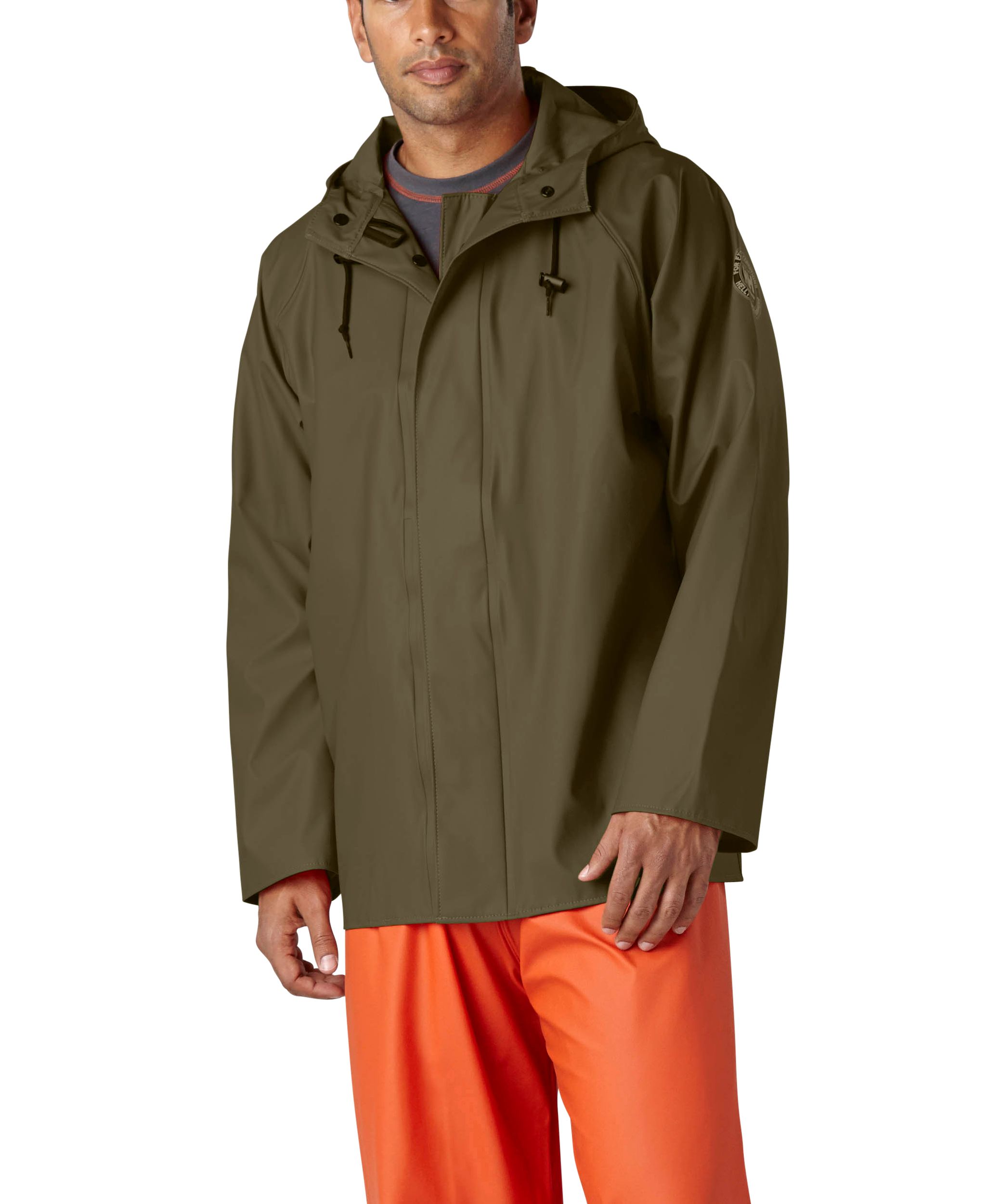 Helly Hansen Workwear Men's Abbotsford Waterproof PU Rain Jacket