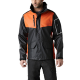 Helly Hansen Workwear Men's West Coast PU Waterproof Jacket Front_Flat
