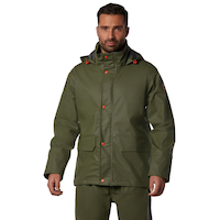 Helly Hansen Workwear Men's Gale Rain Jacket Front_Flat