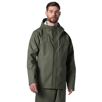 Helly Hansen Workwear Men's Storm Rain Jacket Front_Angled_Right