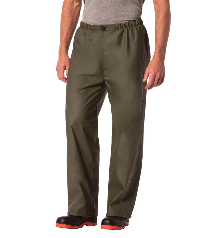 Pantalon imperméable Helly Hansen Workwear à ceinture élastique, pour hommes, Mandal Front_Angled_Left
