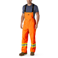 Pantalon compagnon professionnel de sécurité, Viking®, 300D, étanche à l’eau et à bavette amovible, pour hommes