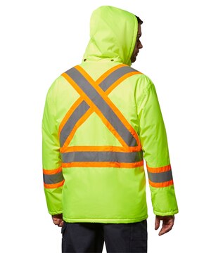 Open Road Men's Hi-Vis Insulated Ripstop Jacket