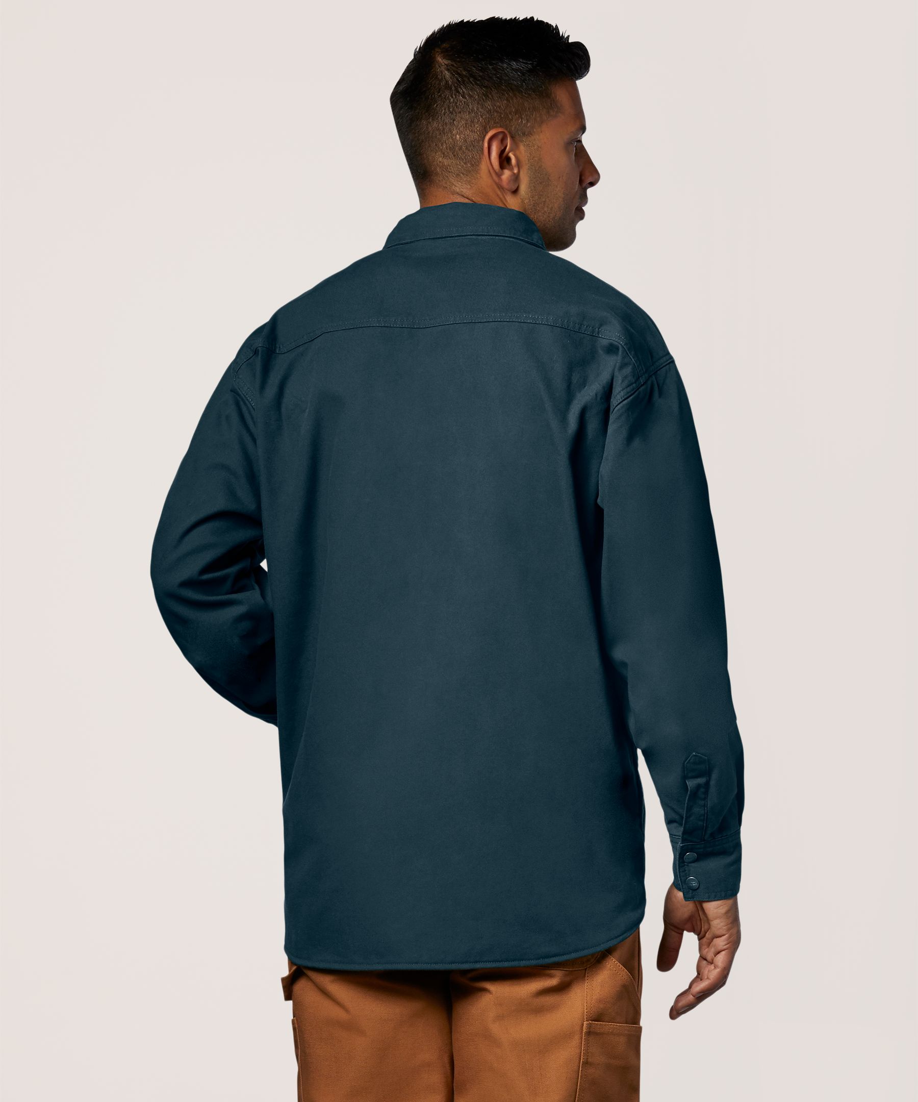 DAKOTA ダックシャツジャケット Dakota WorkPro Series Men's Fleece Lined Micro-Sanded Washed