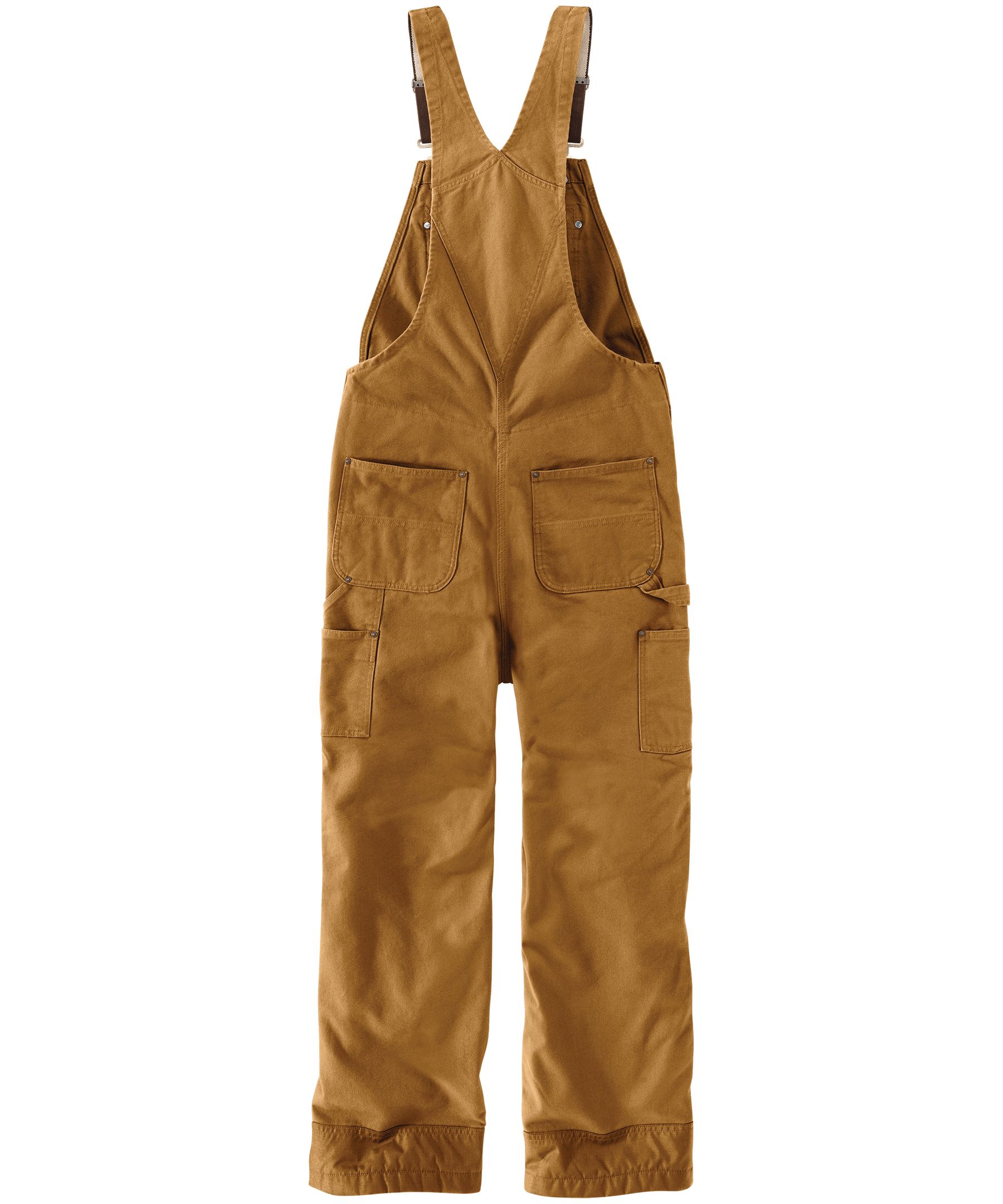 Carhartt Men's Quilt Lined Duck Bib Overalls