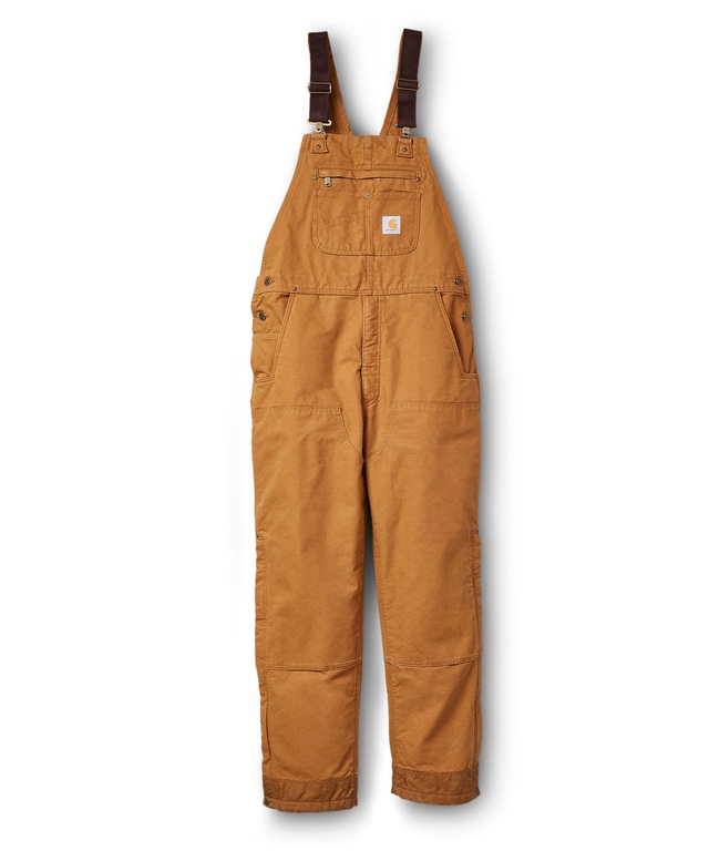 Carhartt Men's Quilt Lined Duck Bib Overalls