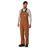 Salopette non doublée ignifuge Carhartt, en coutil, pour hommes