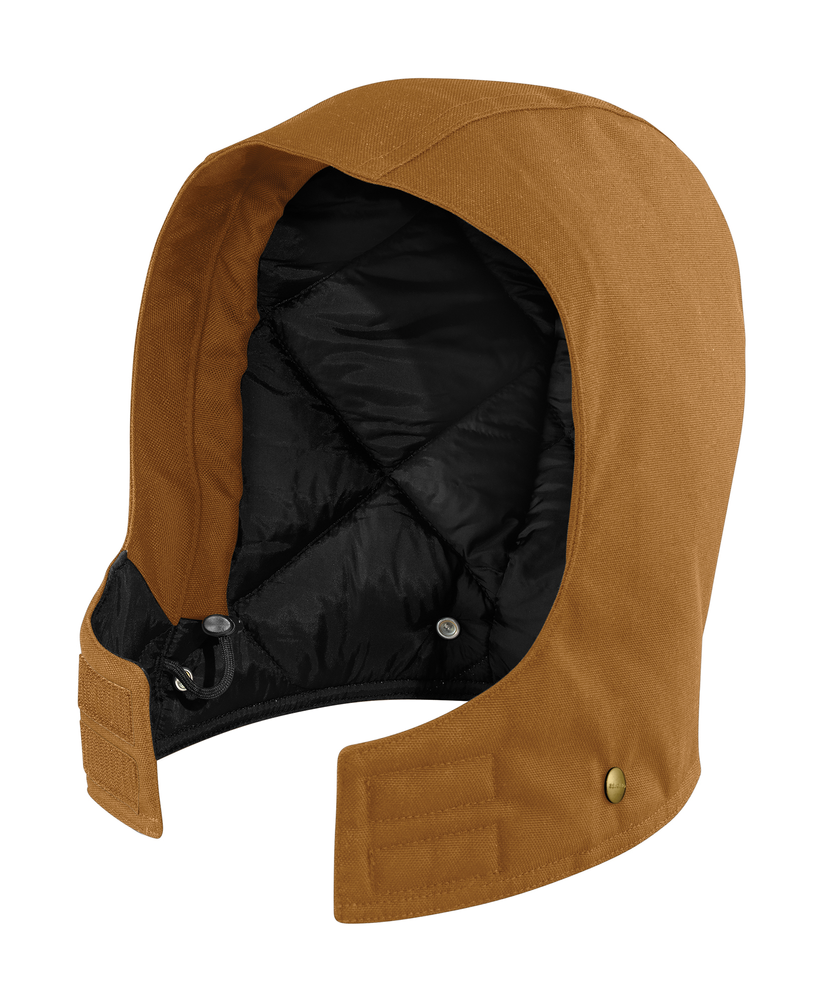 Carhartt Arctic Quilt Lined Duck Hood Black - Match With C003BLK ...