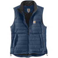 Gilet unisexe matelassé Rain Defender Gilliam, Carhartt Front_Flat