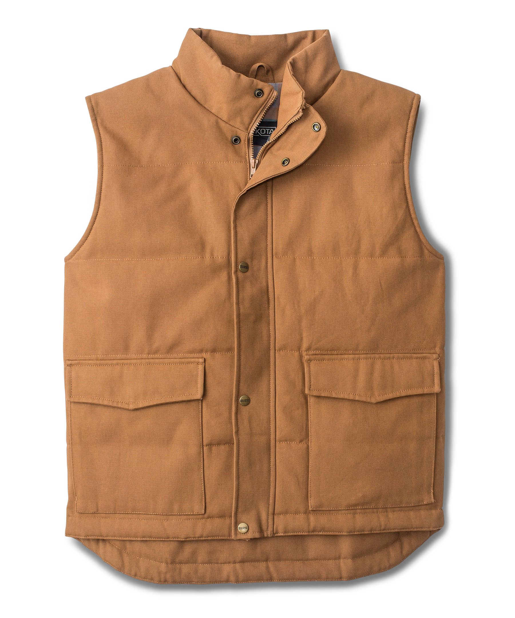 Gilet de travail en coutil matelassé et isolé pour hommes, Dakota Workpro Series