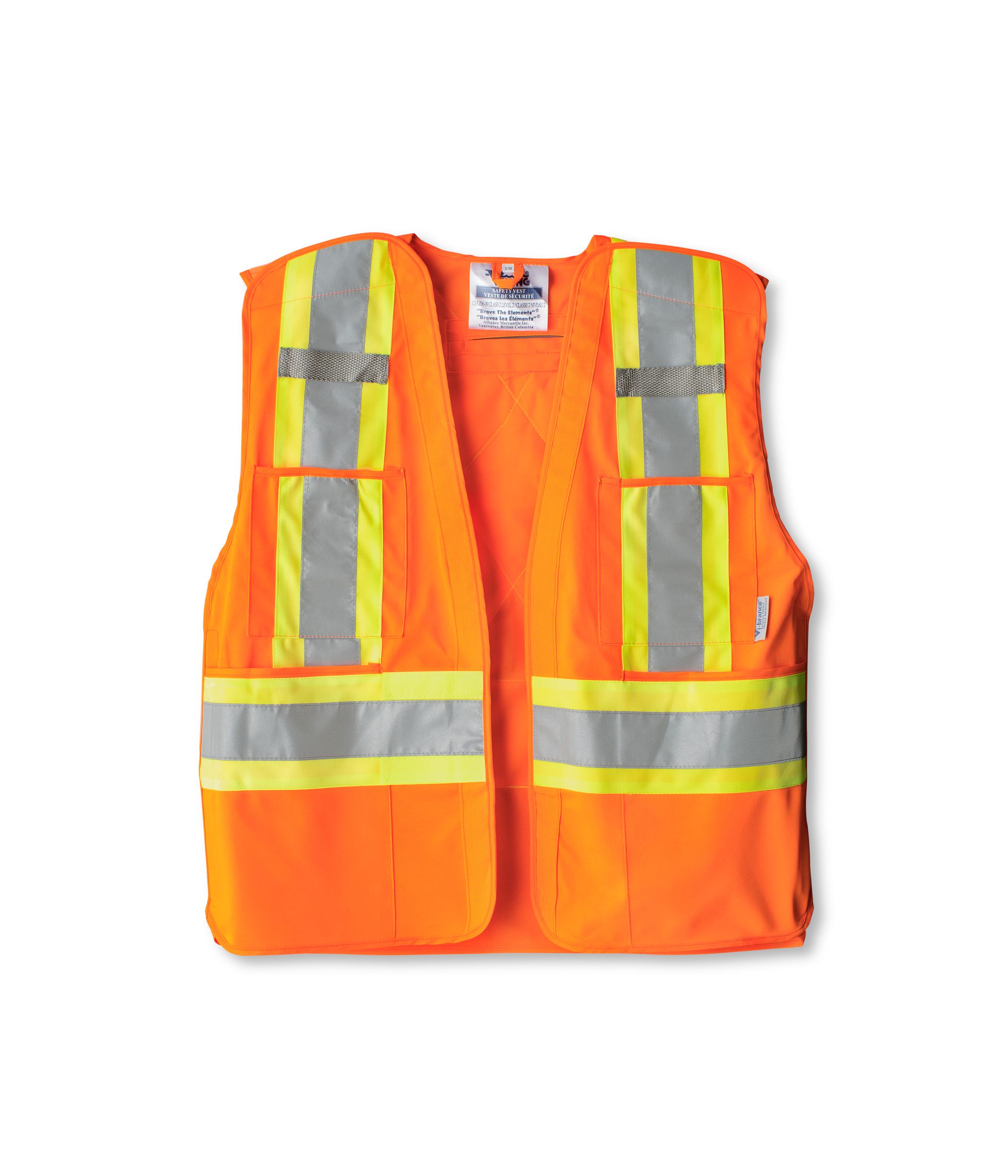 Gilet de sécurité avec velcro arrachable en 5&nbsp;points et à haute visibilité CSA&nbsp;Z96-09 catégorie&nbsp;2 pour hommes, Viking®