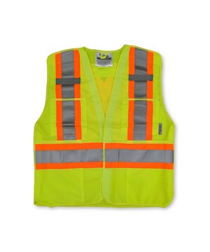 Gilet de sécurité avec velcro arrachable en 5 points et à haute visibilité CSA Z96-09 catégorie 2 pour hommes, Viking®