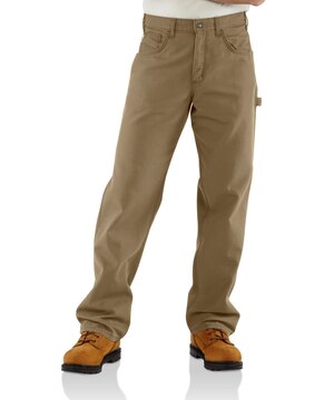 Pantalon en toile ignifuge à jambe droite et coupe ample pour hommes, Carhartt