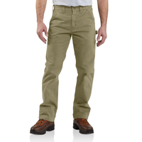 Carhartt Men's Washed Twill Relaxed Fit Dungaree Work Pant - Khaki